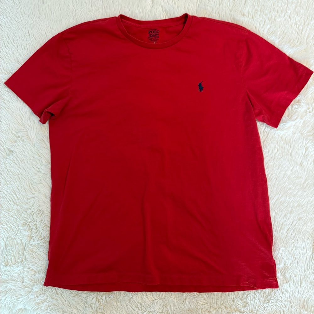 Polo by Ralph Lauren Men's Crimson Tee